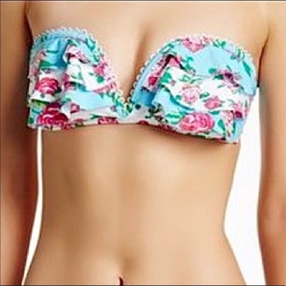 🌴 Betsy Johnson 2 piece bikini - Bra M, Bottom S - Picture 2 of 9